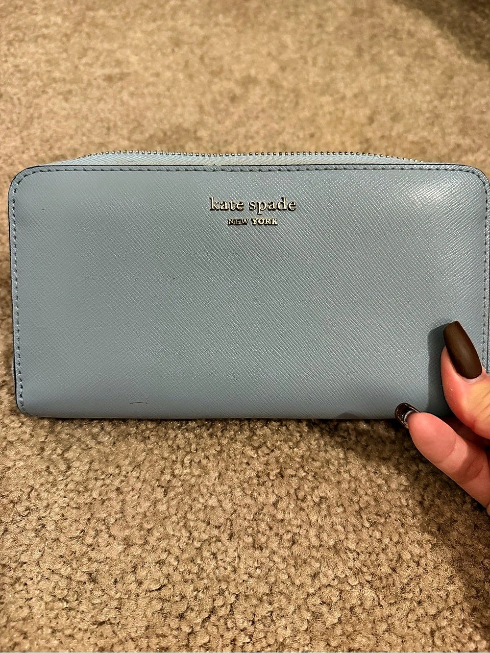 Kate Spade Staci Large Continental Wallet Blue